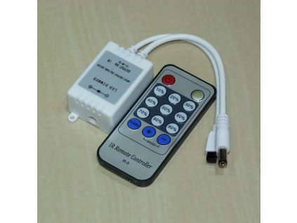 Stmievač s IR Diaľkovým ovládaním 6A 72W DC12V