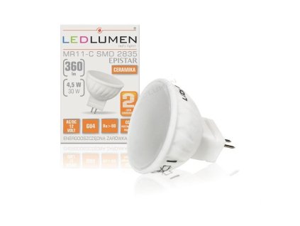 MR11 5LED SMD2835 4,5W 370Lm Cold White DC12V LEDLUMEN