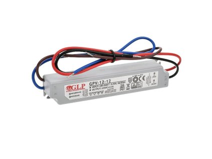 LED napájací zdroj 12V-12W Global Leader Power GPV IP67