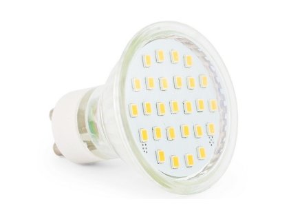 GU10 27LED SMD2835 4,5W 320Lm Cold White Glass Spotlights LUMENIX