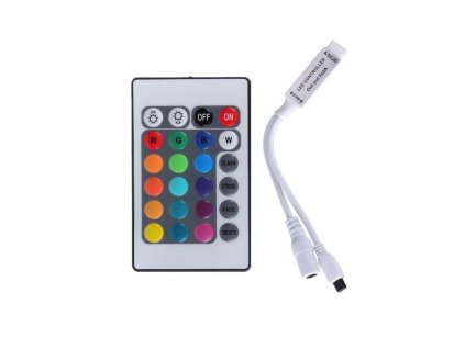 RGB-IR MINI Wireless Controller 24 keys DC 5/24V 6A
