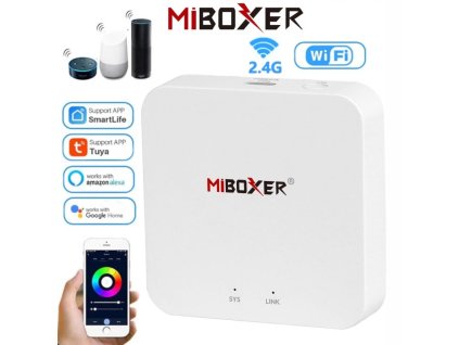 Prevodník signálu WiFi/RF 2,4GHz pre RF prijímače a svietidlá MiLight WL-Box2