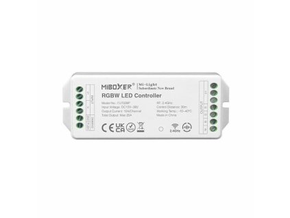 RF prijímač pre riadenie LED pásov RGBW 20A DC12/36V MiLight FUT038P