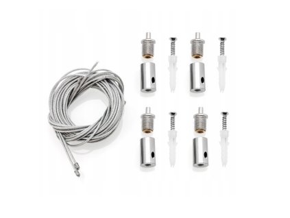Závesné lanká pre LED panel - set 4ks-100cm - ecolight