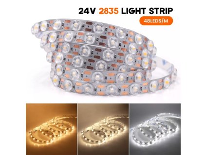 LS LENS-160° 48LED SMD2835 18W Natural White 1800Lm DC24V 12mm