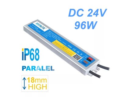 LED napájací zdroj 24V-96W IP68 HYRITE TLG-24E100C