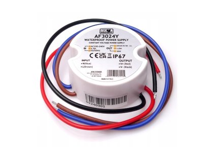 LED napájací zdroj 24V-30W IP67 MW-AF3024Y