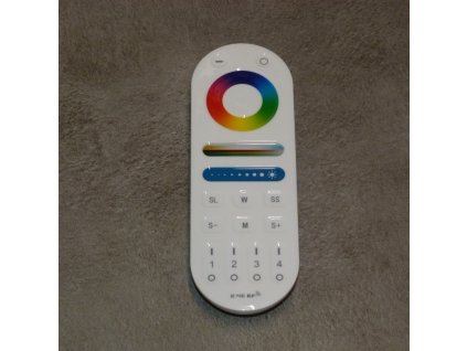 Diaľkový ovládač pre RF prijímače a svietidlá RGB+CCT 4-zónový MLT092