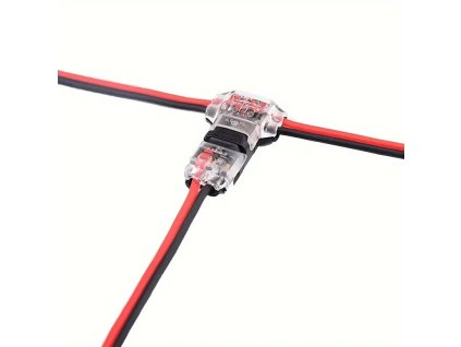 Klik konektor-T-rozbočovač 2x22AWG-20AWG (0,25-0,5mm²) Hippo-M