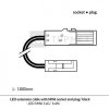 Predlžovací vodič pre LED MINI PLUG-Single color-1800mm