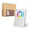 RF nástenný dotykový ovládač - panel RGB+CCT pre RF prijímače a svietidlá 8-zónový MiLight B8