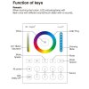 RF nástenný dotykový ovládač - panel RGB+CCT pre RF prijímače a svietidlá 8-zónový MiLight B8