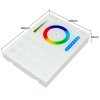 RF nástenný dotykový ovládač - panel RGB+CCT pre RF prijímače a svietidlá 8-zónový MiLight B8