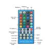 RGBW-IR Wireless Controller 40 keys DC 12/24V 8A s konektormi