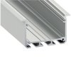 Hliníkový profil pre LED pásy LUMI INSO - zápustný - biely lakovaný