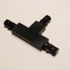 Konektor spojovací T pre LIGHT-TRACK systém 1F - čierny