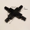 Konektor spojovací X pre LIGHT-TRACK systém 1F - čierny