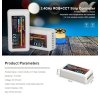 RF prijímač pre riadenie LED pásov RGB+CCT 5x6A (10A) MiLight FUT039