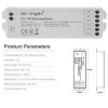 Stmievač LED pásov 0/1-10V PWM PUSH DIMM 2,4GHz DC12/24V (12A) MiLight-LS4
