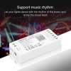 WiFi/RF/Bluetooth prijímač pre riadenie LED pásov RGBW 12A DC12/24V MiLight FUT038W
