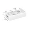 WiFi/RF/Bluetooth prijímač pre riadenie LED pásov RGBW 12A DC12/24V MiLight FUT038W