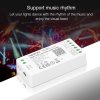 WiFi/RF/Bluetooth prijímač pre riadenie LED pásov RGB 12A DC12/24V MiLight FUT037W