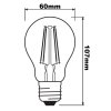 E27 A60 Filament LED 12W 1320Lm Warm White LUMILED