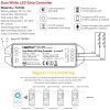 RF prijímač pre riadenie LED pásov CCT 12A DC12/24V MiLight FUT035M