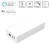 WiFi/RF/Bluetooth prijímač pre riadenie Dual White - CCT LED pásov 12A DC12/24V MiLight FUT035W