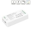 RF prijímač pre riadenie LED pásov CCT 2x6A (12A) DC12/24V MiLight FUT035S