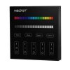 Nástenný dotykový ovládač RGB/RGBW pre RF prijímače a svietidlá MiLight-B3 Panel - čierny