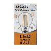 E27 A60 Filament LED 6W 640Lm Warm White CRI90 24V PWM DIMM FROZEN MINALOX