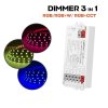 WiFi/RF/Bluetooth prijímač pre riadenie LED pásov 3in1 RGB, RGBW, RGB+CCT 12A DC12/24V MiLight E3-WR