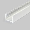 Hliníkový profil pre LED pásy - konštrukčný VARIO30-02 biely lakovaný 1m-tyč