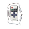 MINI stmievač s RF Diaľkovým ovládaním 11-Key 6A DC 5-24V s DC konektormi