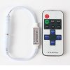 MINI stmievač s RF Diaľkovým ovládaním 11-Key 6A DC 5-24V s DC konektormi