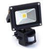 LED reflektor 1x10W 750Lm Warm White+Senzor pohybu LELDUMEN