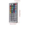 RGB-IR Wireless Controller 44 keys MINI - DC12V 6A