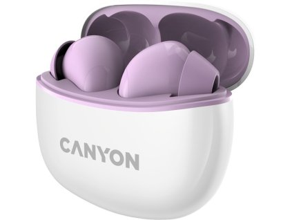 Canyon BT Sluchátka TWS-5 šeříková