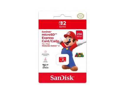 NS2 microSD Express card 256 GB Sandisk