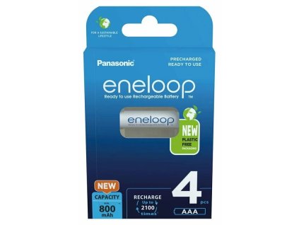 Panasonic BK-4MCDE/4BE 800mAh Ni-MH Eneloop AAA blistr (HR03)
