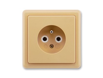 ABB Classic 5517-2389 D2 zásuvka jednonásobná béžová