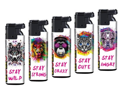 AIT 166 TURBO zapalovač karikatury