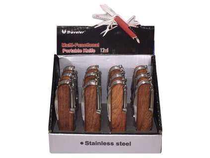 AIT 4731 multifunkční nůž 12v1 dřevěný