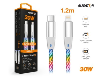 ALI DK 65W USB-C/USB-C 0,5m svět DATKP64