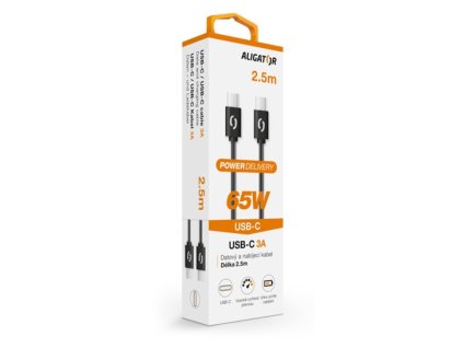 ALI DK 65W, USB-C/USB-C, 2,5m,3A DATKP59