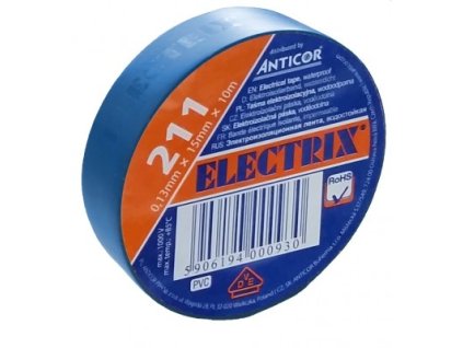 Anticor 211P/15mm x 10m PVC sv. modrá - 10ks