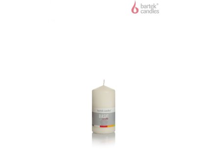 Bartek svíčka vosková BASIC válec 60x120mm 270g  bílá 0079