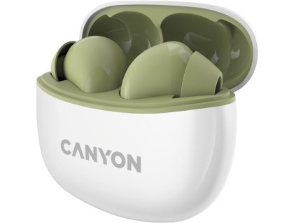 Canyon BT Sluchátka TWS-5 olivová