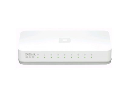 D-LINK 8-Port Ethernet Switch (GO-SW-8E)